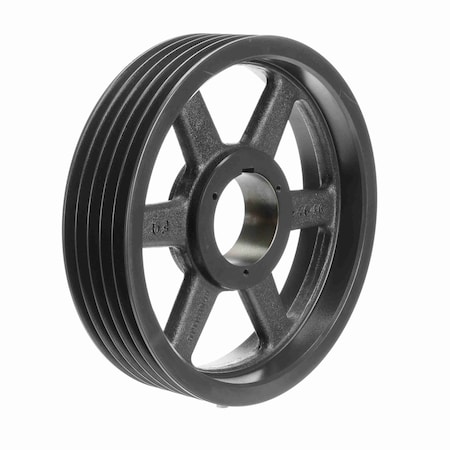 Browning 5 Groove Cast Iron Bushed Bore Multiple Sheave, 5B5V250 5B5V250